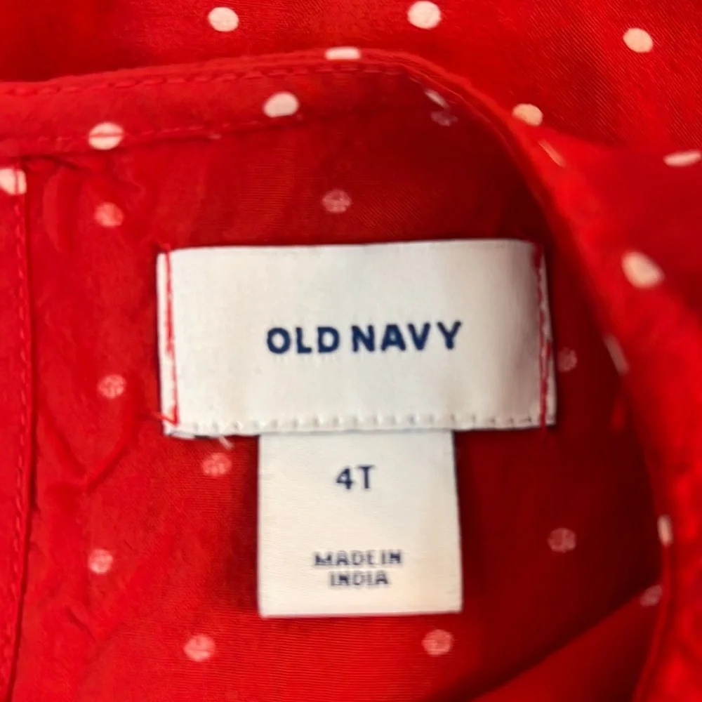 E24 Old Navy red dress